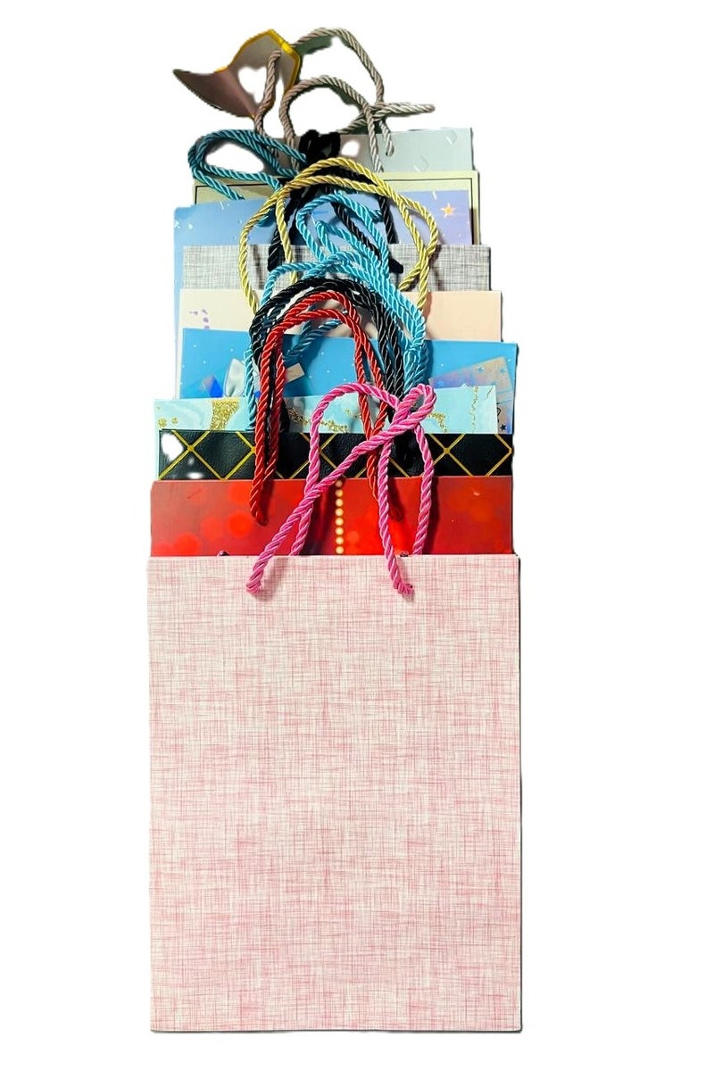 1 PC GIFT BAG MIX COLOUR 18X23X10 CM