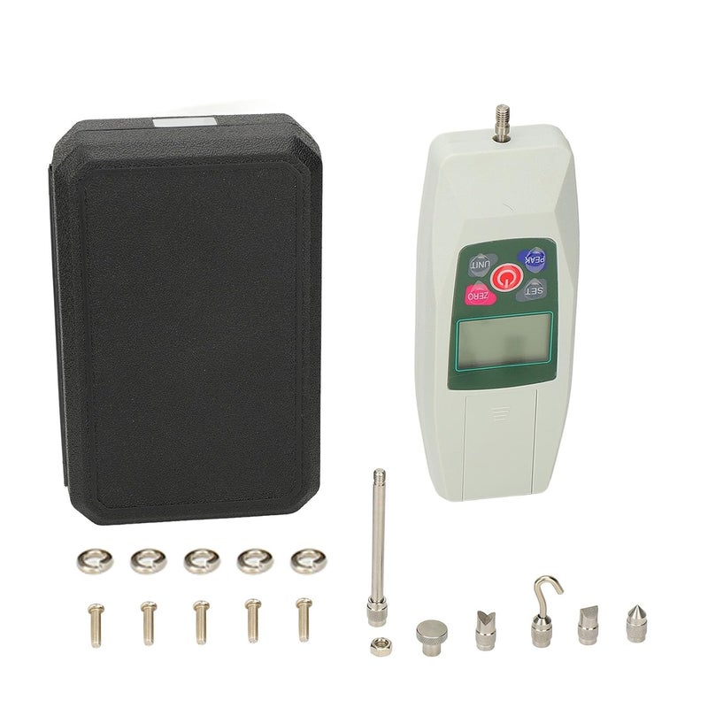 مقياس القوة الرقمي 500 نيوتن 50 كجم مقياس الدفع والسحب المحمول لقياس الأحمال في المختبرات الصناعية - Image 2