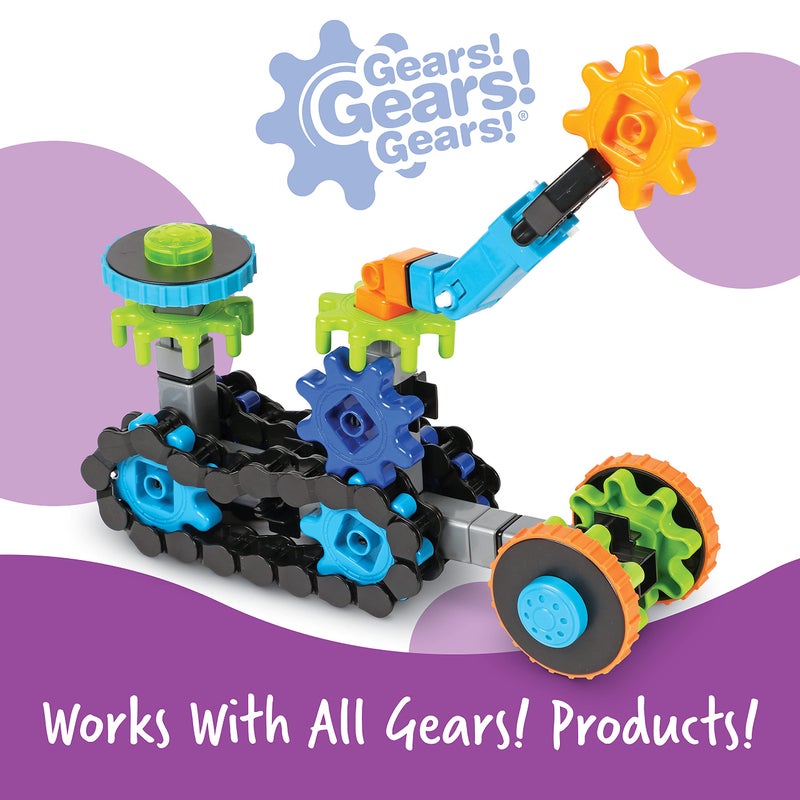 Learning Resources Learning Resources Gears! Gears! Gears! Robots in Motion Building Set - 116 Pieces, Ages 5+, Robot Toy, STEM Toys for Kids, Robots for Kids - Image 5