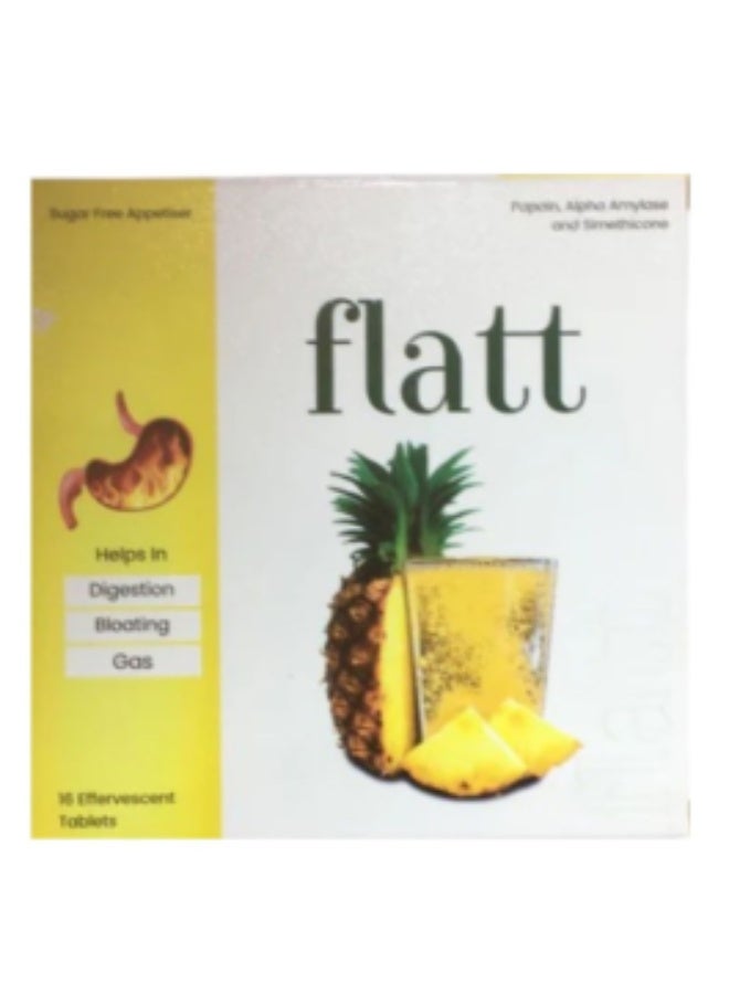 Flatt Effervescent Tablets  16s