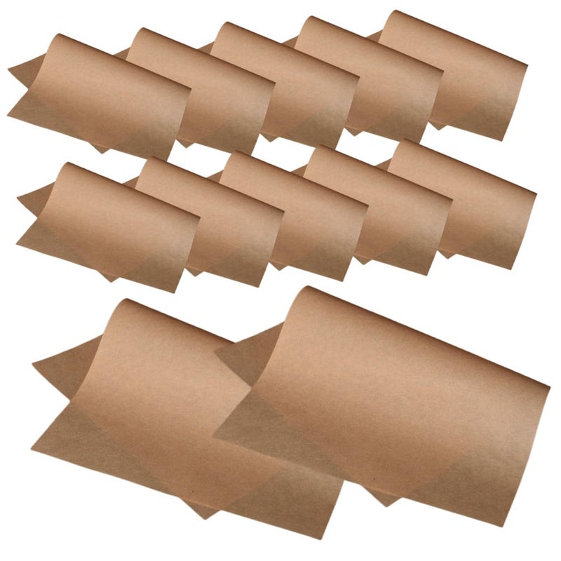 Unbleached Parchment Paper Sheets 100Pcs Non Stick Baking Liners For Oven Air Fryer - Image 2