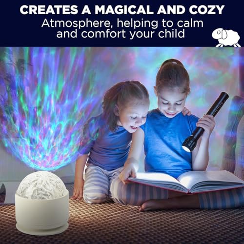 diatomiteco Calming Sensory Lights, Sensory Toys for Kids with Autism, Ocean Light Projector with 15 Color Patterns, Light Projects Water Ripple Effects onto Walls and Ceilings, Autism Toy,for Children and Adults - Image 4