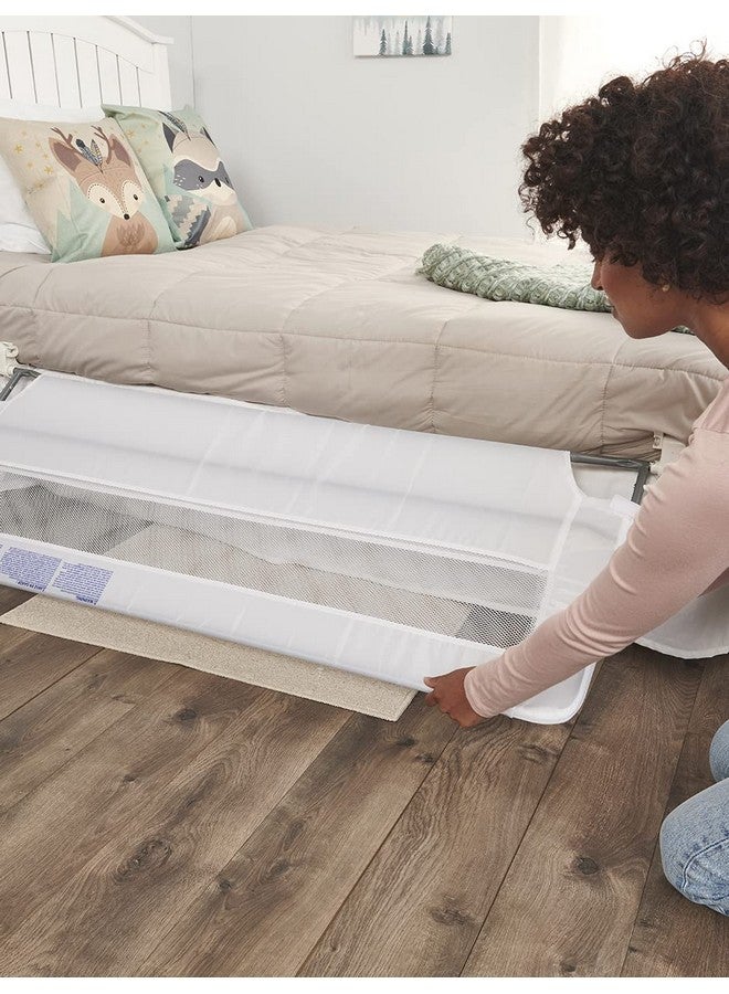 Regalo Swing Down 54Inch Extra Long Bed Rail Guard With Reinforced Anchor Safety System - Image 3