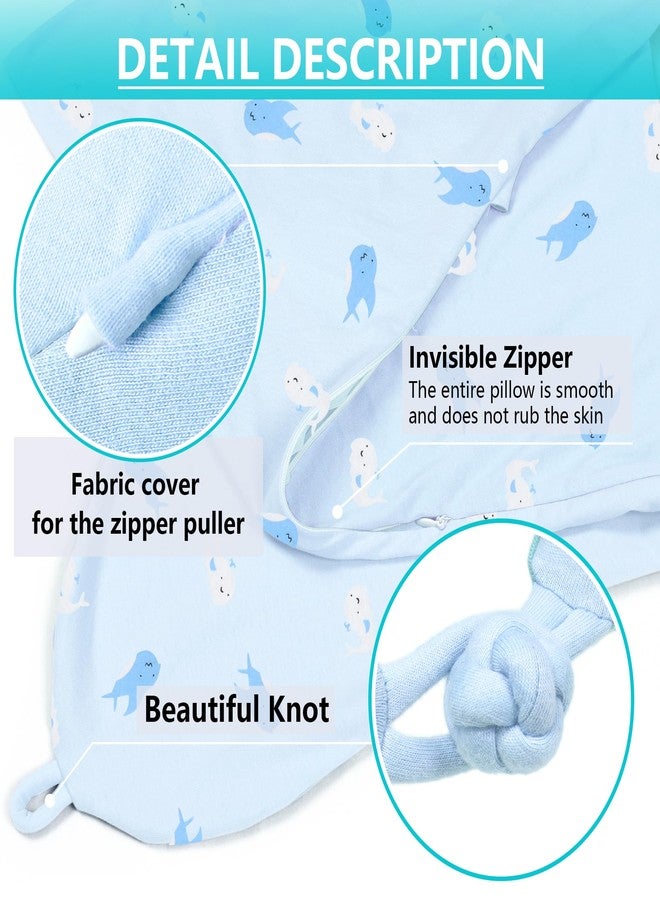 BYRIVER Baby Shark Printing Jersey Cotton Pillowcase Cover for BYRIVER Body Pillow Pregnancy Pillow - Image 4
