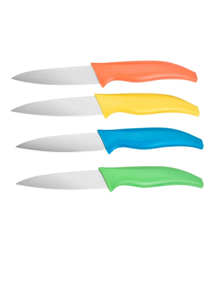Astylway Paring knife 4PCS Paring knives 4 Inch Peeling Knife Small Fruit and Vegetable Knife Ultra Sharp Kitchen Knives German Steel PP Plastic Handle  - Image 1