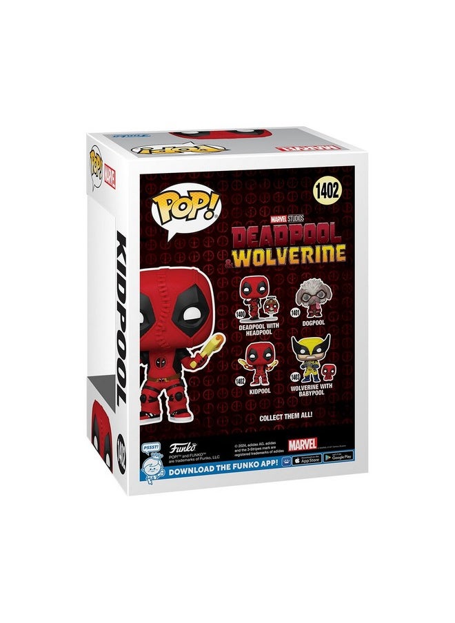 Funko Funko POP! Marvel: Deadpool & Wolverine - Kidpool - Collectable Vinyl Figure - Gift Idea - Official Merchandise - for Kids & Adults - Movies Fans - Model Figure for Collectors and Display  - Image 3