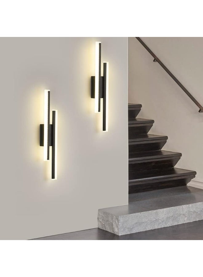 Modern LED Wall Sconce Light – Minimalist Bedroom Lighting Fixture for Home Décor, Dimmable Vertical Wall Lamp for Living Room, Hallway & Bedside – Contemporary Interior Wall Light - Image 2