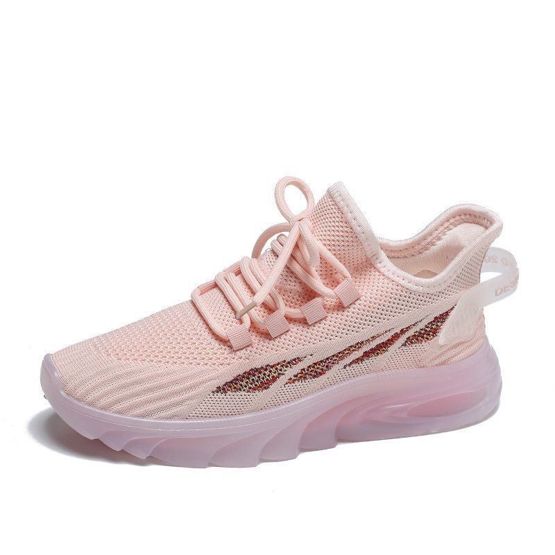 Ladies Running Sports Sneakers W-47 Pink 