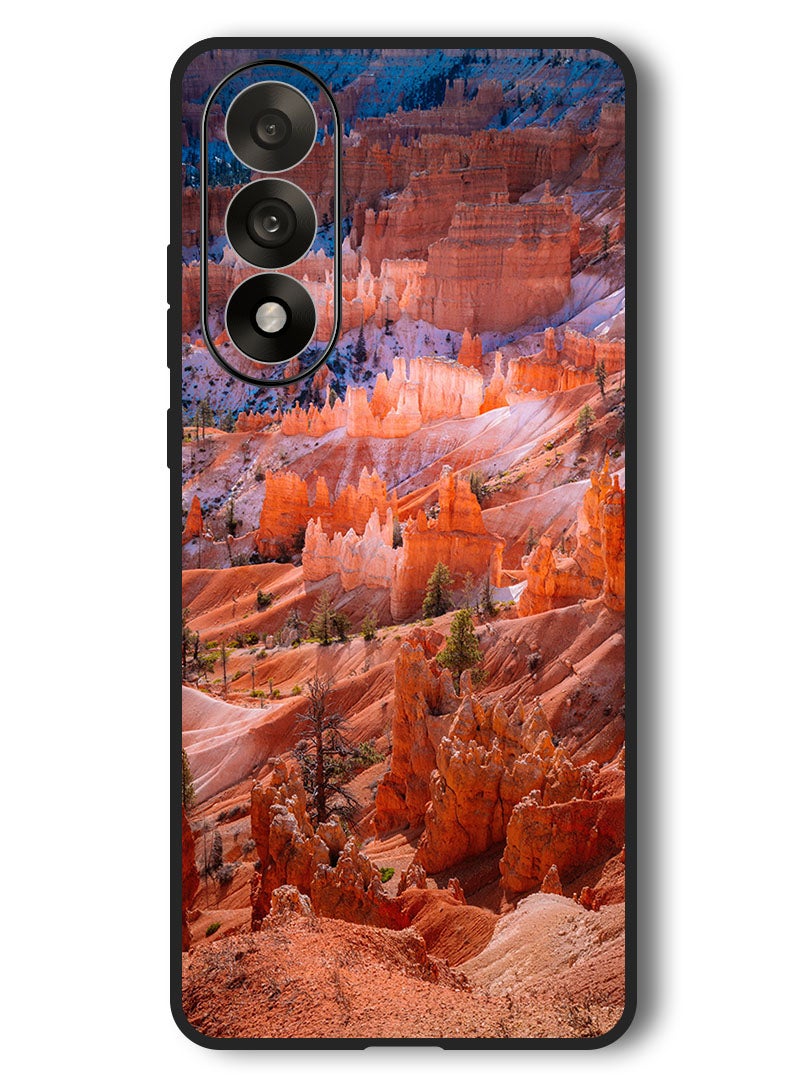 Theodor Case Compatible with OnePlus Nord 5 6.83 Inch Protection Shockproof Bumper Cover rocks_mountains_landscape - Image 1