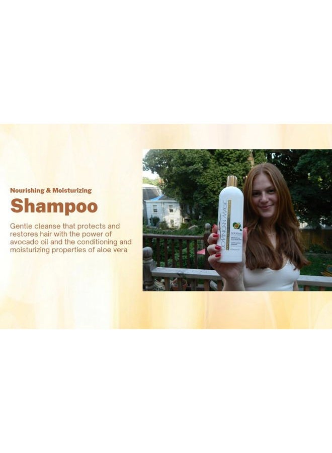 Dominican Magic Nourishing Shampoo & Conditioner & Deep Fortifying Conditioner Set - Image 3