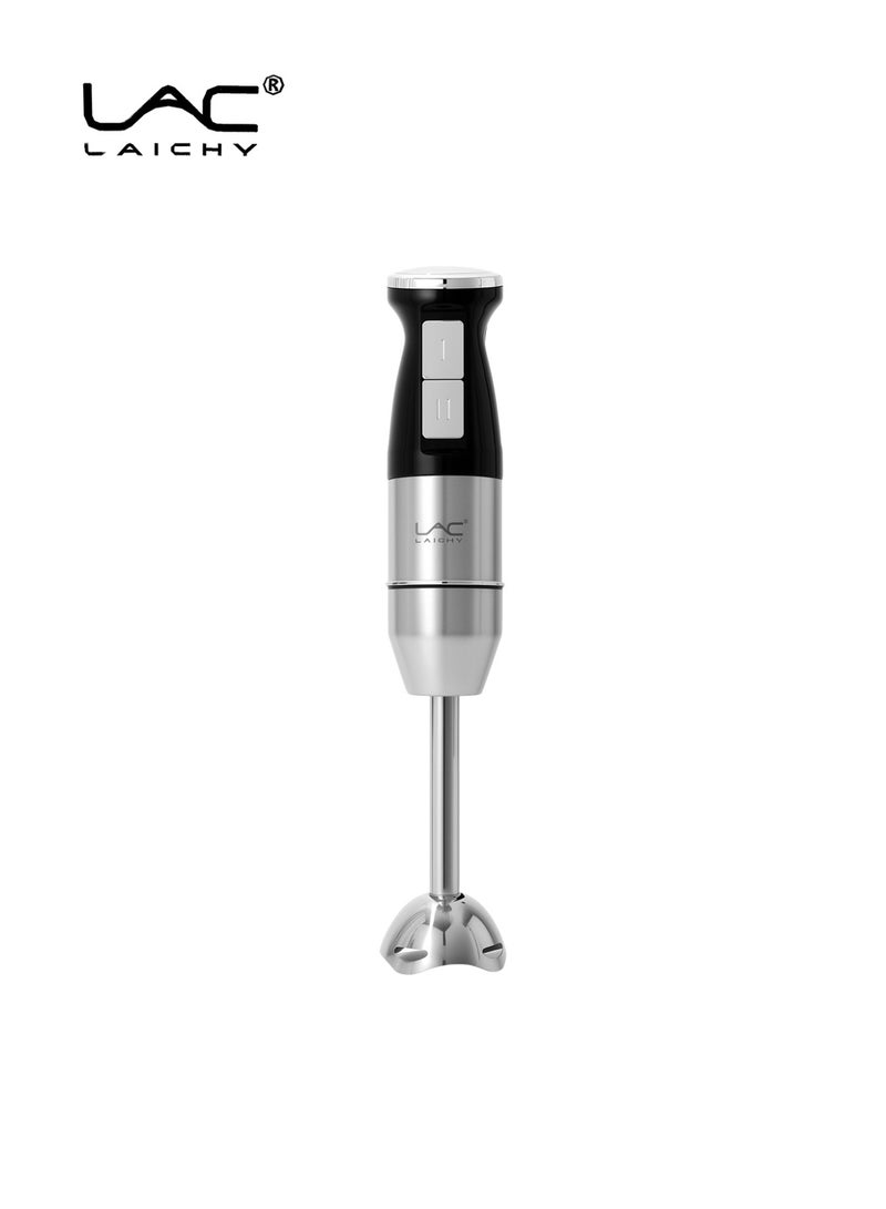 LAC LAICHY Handheld Blender For Kitchen, 300w Stainless Steel,2 Speeds,grey - Image 2