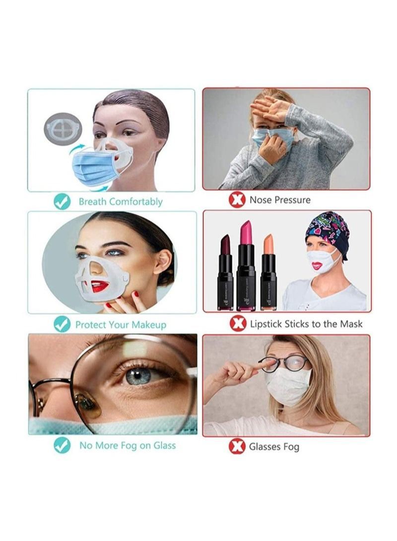 5 Piece 3D Bracket Inner Support Frame Face Mask - Image 4
