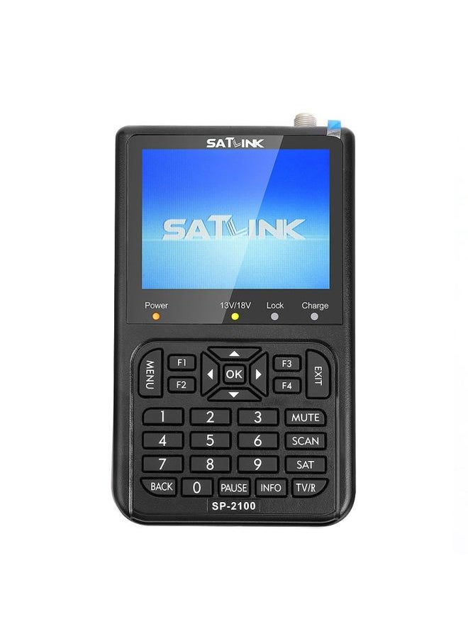 BURAQ - SATLINK SP-2100 HD Finder Meter Handheld Satellite Meter(UK Plug) - Image 1