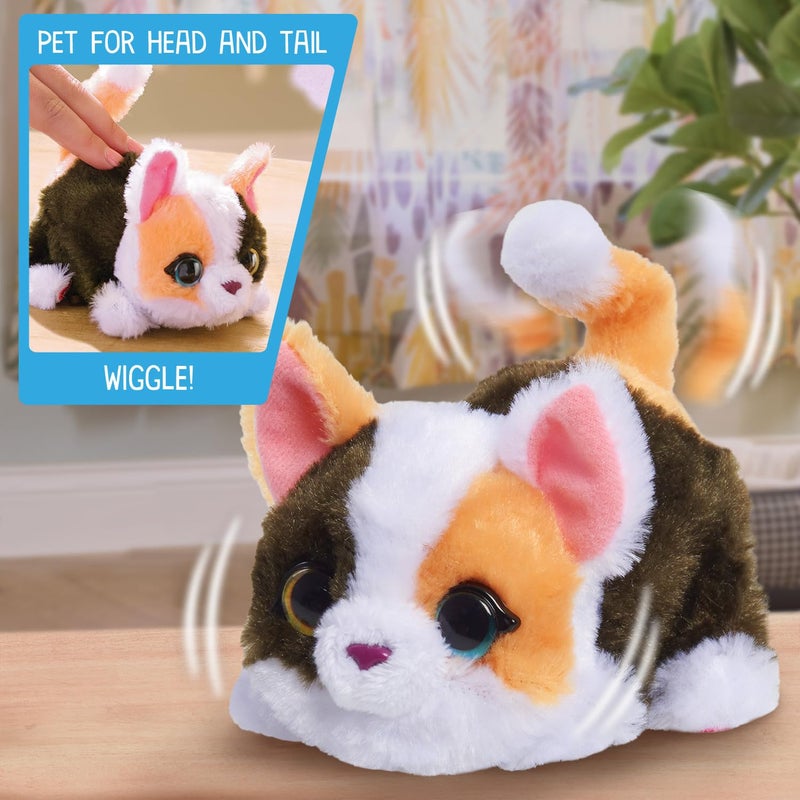 furReal My Minis Kitty Interactive Toy, Small Plush Kitty with Motion, Stuffed Animals, Kids Toys for Ages 4 Up by Just Play - Image 4