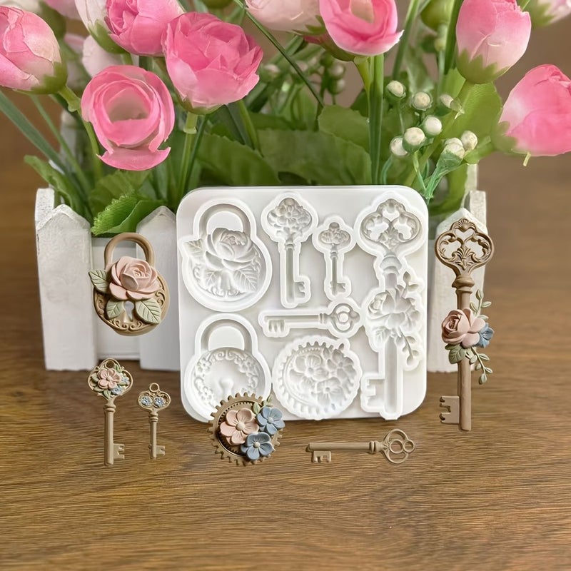 Creative Key Shaped Cake Mold ES 3788 For Baking Gummy And Fondant - Image 5
