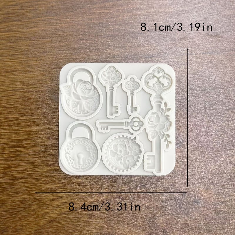 Creative Key Shaped Cake Mold ES 3788 For Baking Gummy And Fondant - Image 3