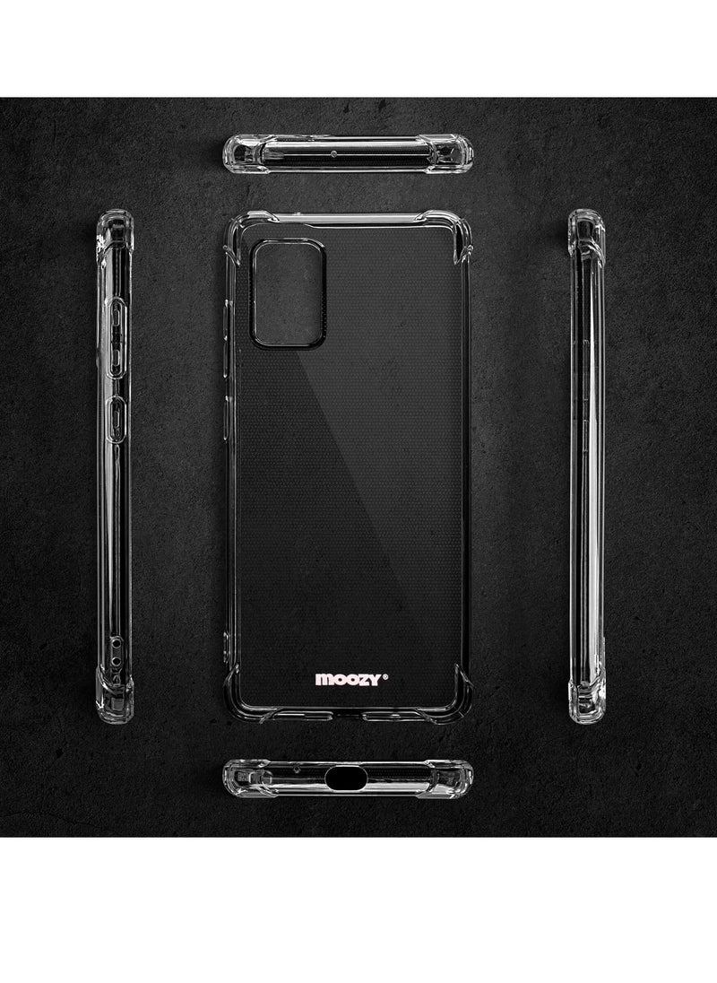 ELTRAZONE Samsung Galaxy A71 Case Cover Protective Shock Absorption Bumper soft Transparent Case (Clear) - Image 5