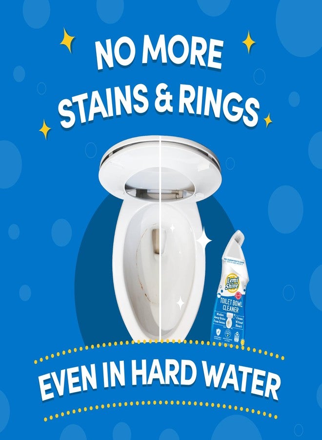 Lemi Shine Toilet Bowl Cleaner, Bleach-Free, Removes Tough Stains and Odor, Award-Winning (24 oz., 3 pack) - Image 3