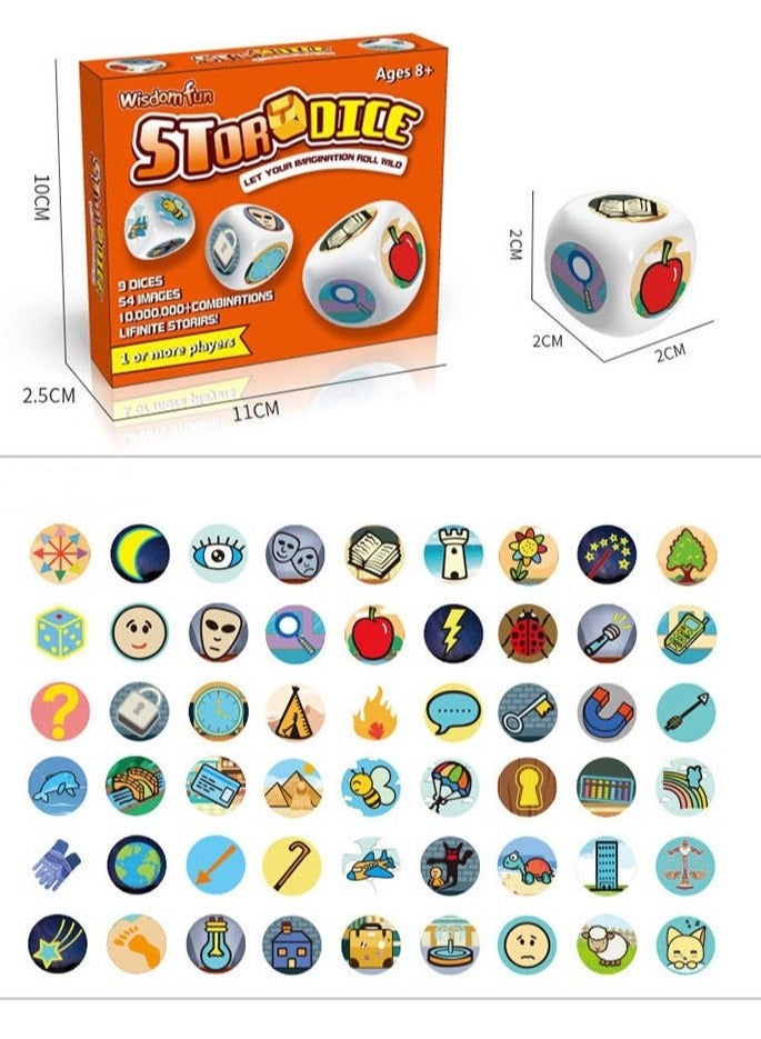 RedMapleTEK 54 Very Bright Pictures For Language Expression And Imagination Development, Great For Children And Adults, Suitable For Individual And Group Games, Family Gatherings And Gifts - Image 2