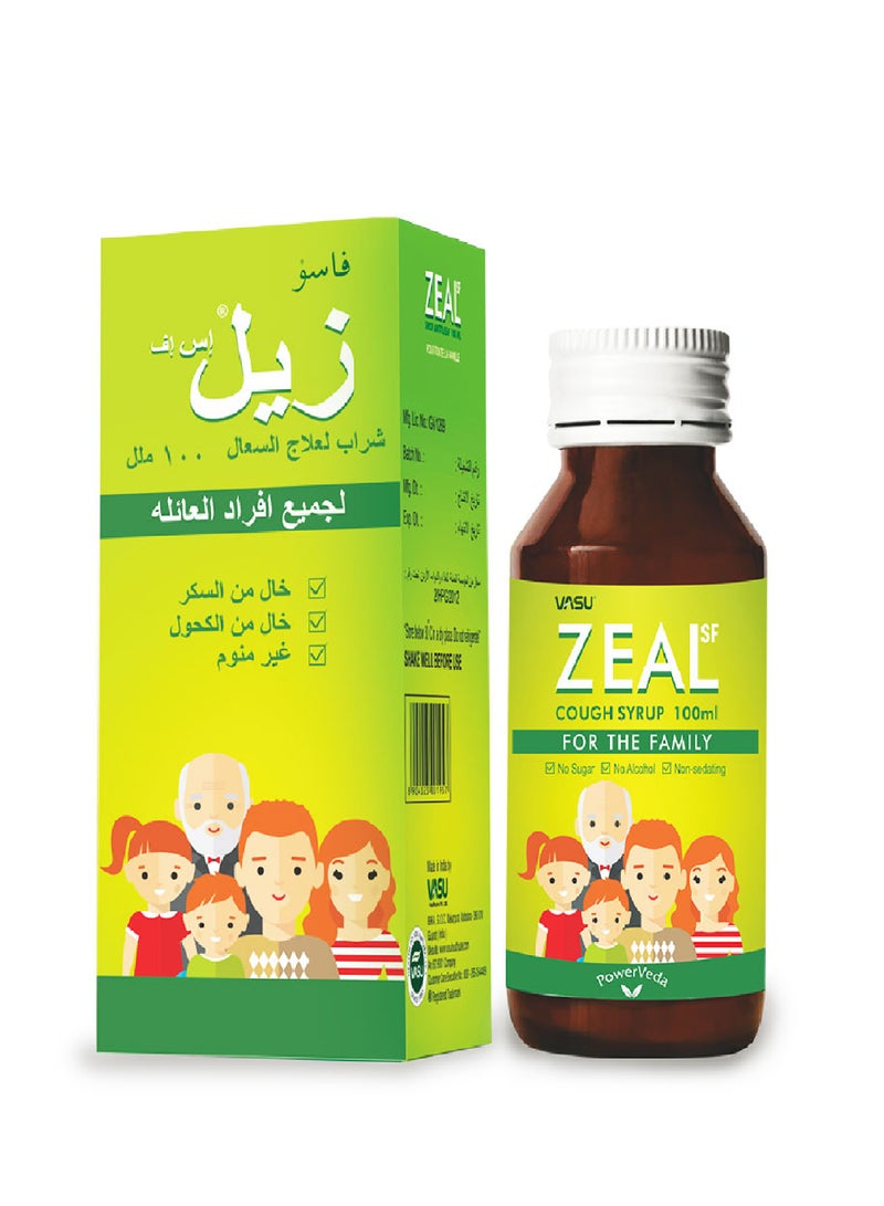 zeal Cough Syrup For The Family 100 Ml