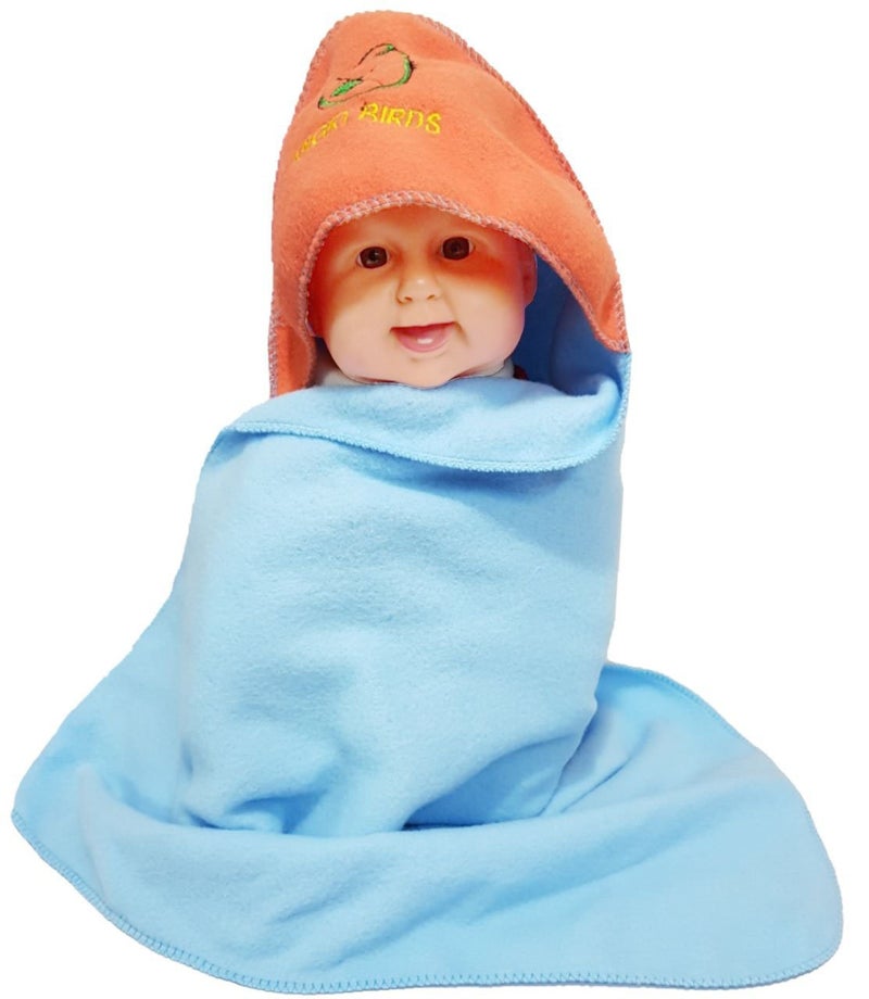 BRANDONN Baby Blankets Newborn Combo Pack of Rainbow AC Blanket for Baby Wrapper for Baby Boys and Baby Girls Pack of 4 Assorted - Image 4