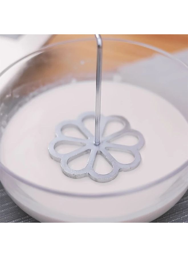 5 Pcs Flower Shaped Cast Iron Mold Set For Bunuelos Rosette Cookies Baking - Image 5