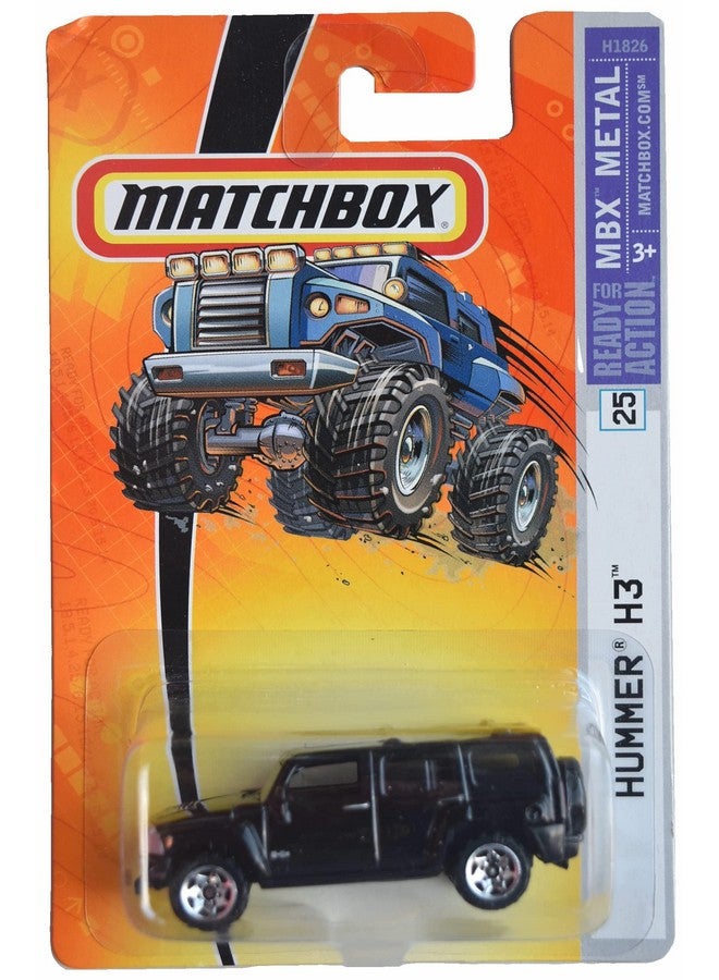 Matchbox Hummer H3, Ready for Action #25 [Black]