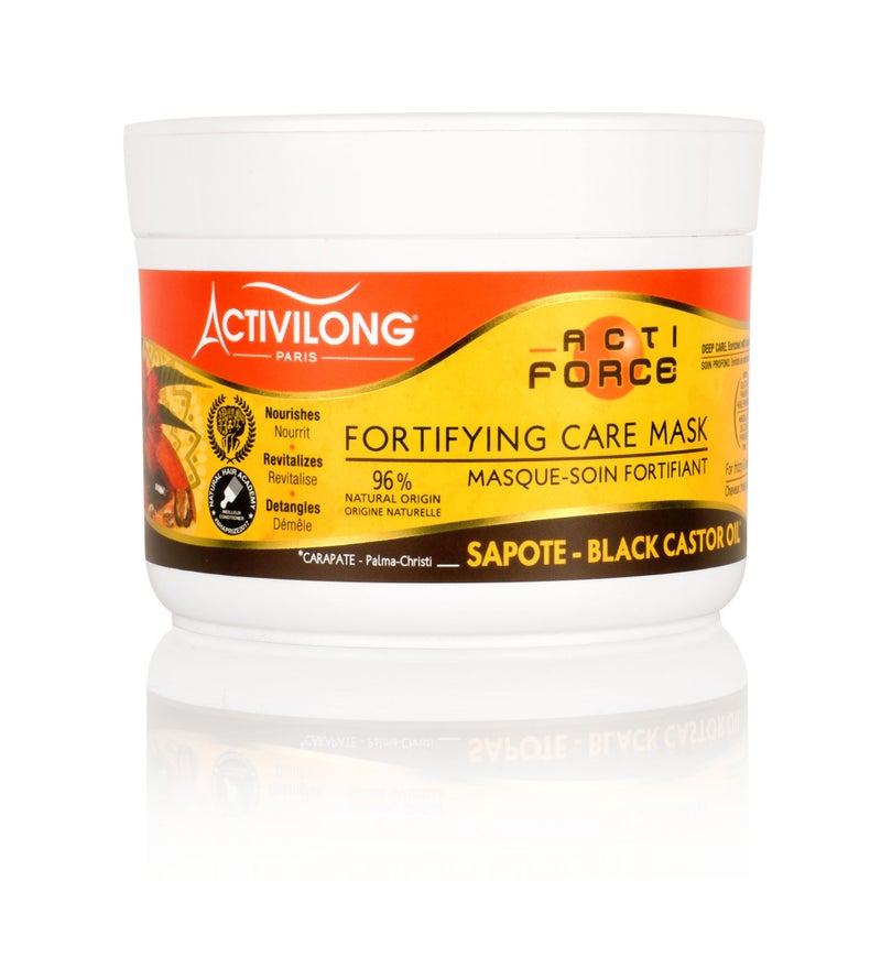 Activilong Actiforce Fortifying Care Mask Black Castor Oil Mamey Sapote 200 ml