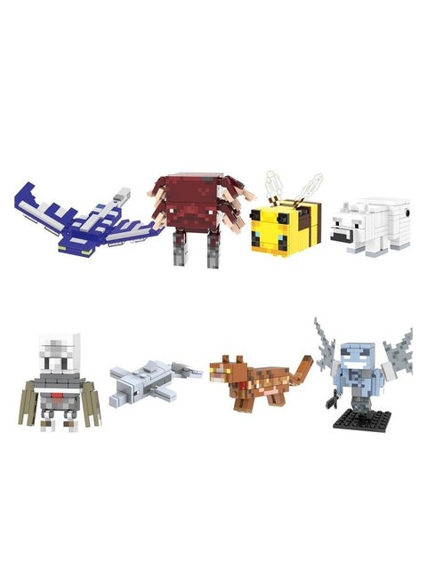 World Series Phantom Winged Incandescent Beast Mascot Assembly Block Toy
