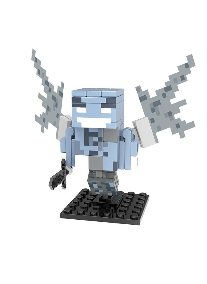 KUYING - World Series Phantom Winged Incandescent Beast Mascot Assembly Block Toy - Image 1