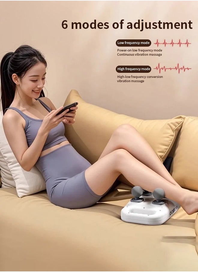 GUDOO - Deep Tissue 4 Head Massager Muscle Relaxing Deep Tissue Deep Tissue Massager Quiet Operation for Home Use for Legs - Image 1