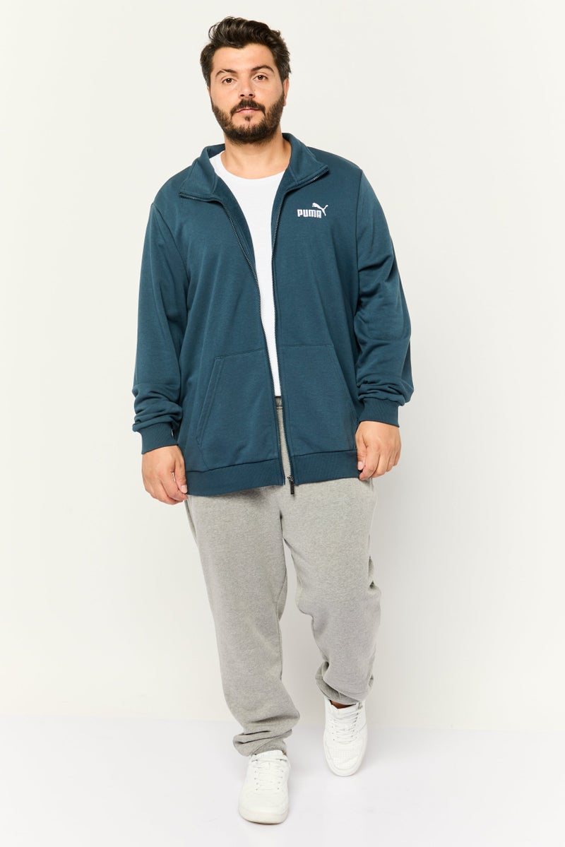 PUMA Men Sportswear Fit Long Sleeve Outdoor Sweatshirt, Dark Blue  - Image 4