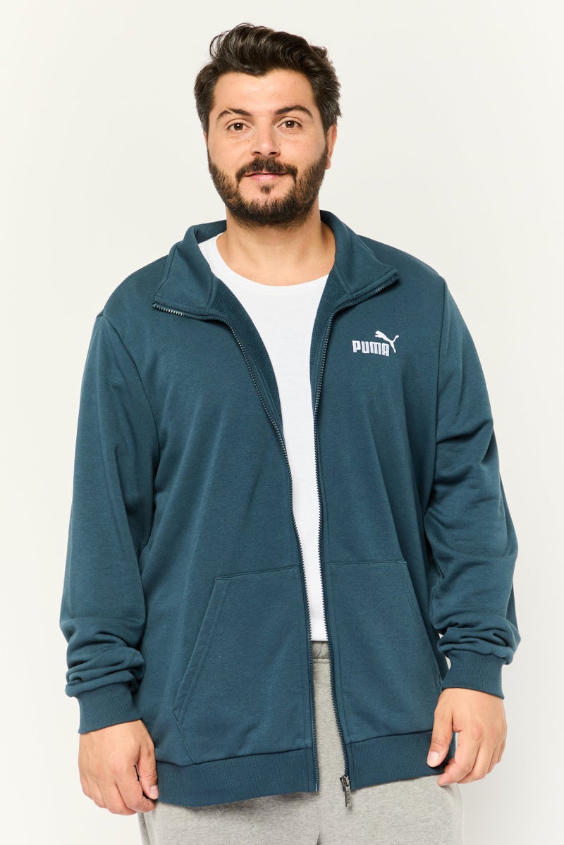 PUMA Men Sportswear Fit Long Sleeve Outdoor Sweatshirt, Dark Blue  - Image 1