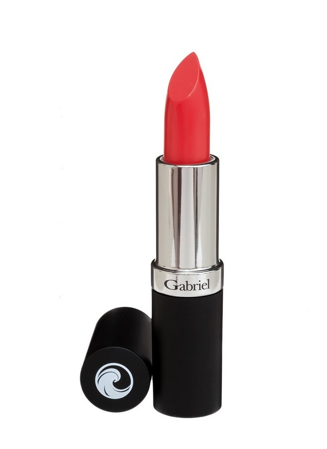 Gabriel Cosmetics - Lipstick (Tea Rose Orange Red;Warm Matte), Natural, Paraben Free, Vegan, Glutenfree, 0.13 Oz - Image 1