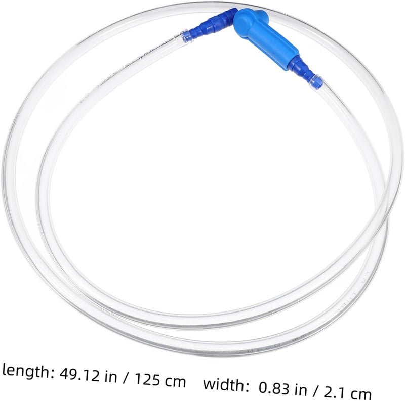 Ciieeo 1 Set Brake Fluid Bleeder Hose Kit Durable Automotive Brake Fluid Exchange Tool with Adapter Easy to Use Prevents Air Intake - Image 2