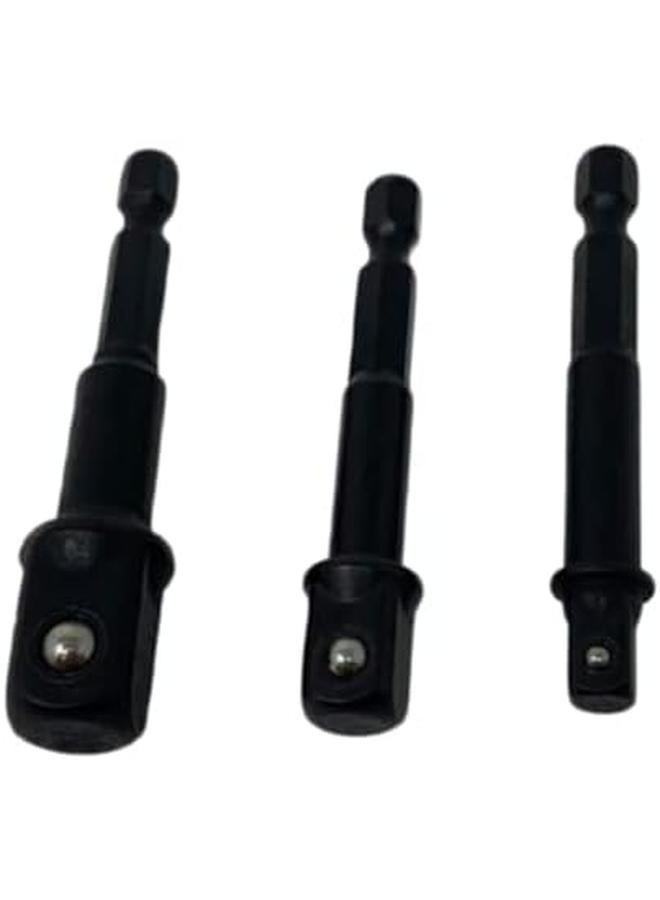 DEWALT Impact Driver Ready 3 Piece Socket Adapter Set Dw2541Ir Dw2542Ir Dw2547Ir - Image 3