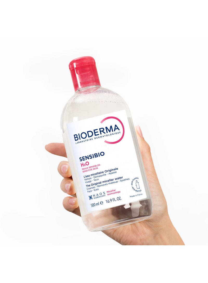 Bioderma Sensibio H2O Micellar Water Cleansing And Make-Up Remover Clear - Image 2