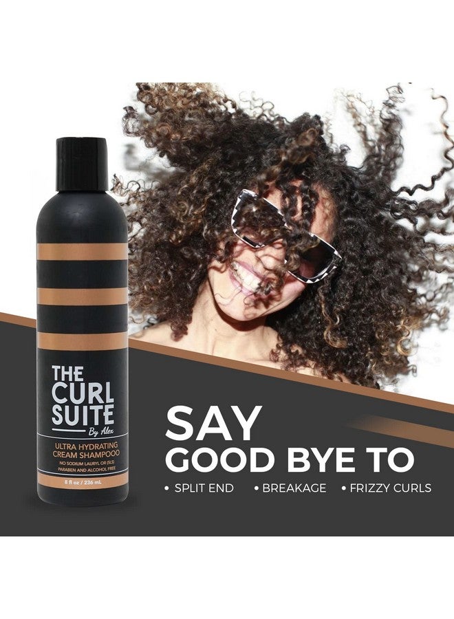 The Curl Suite The Curl Suite Hydrating Shampoo for Curly Hair Infused with Special Extracts & Proteins Sulfate-Free Hydrating Shampoo Anti-Frizz Hydration Color Safe Shampoo for Dry & Dull Hair (8 OZ)  - Image 2