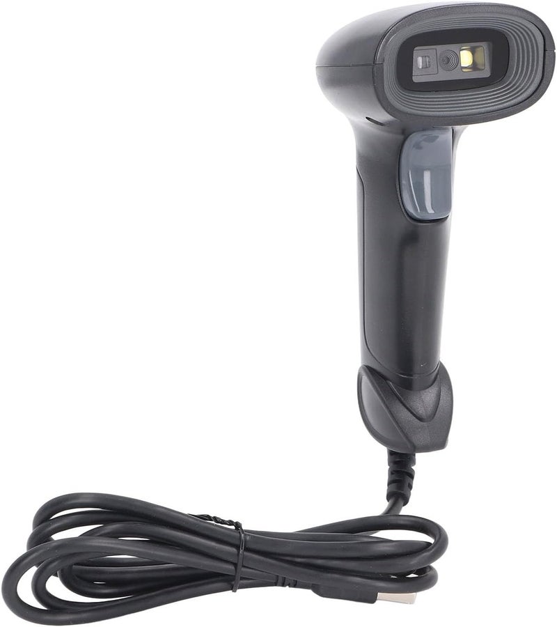 ماسح ضوئي للباركود Karlak USB 1D 2D لقارئ رموز QR، ماسح ضوئي تلقائي للسوبر ماركت، توافق واسع، معالج 32 بت، مثالي لأنظمة XP و7 و8 و10، تصميم سهل الاستخدام - Image 4
