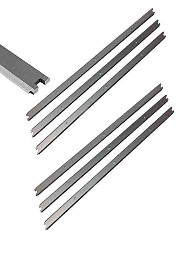 JTEX 13 in. Thickness Planer Replacement Blades for Ridgid R4331, R4330 Corded Planer, 27263 Replaces AC20502-2 Sets(6PCS) - Image 1
