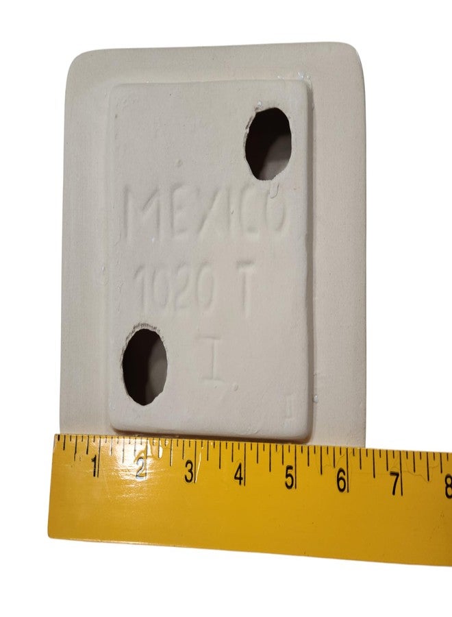 DALTILE Snow White Ceramic TP Toilet Paper Holder Wall Mount Thinset Installation Vintage Mid Century Modern Retro, BA1020T - Image 4