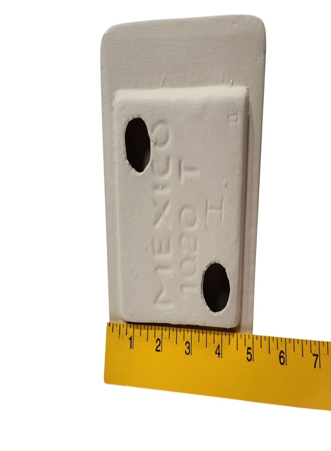 DALTILE Snow White Ceramic TP Toilet Paper Holder Wall Mount Thinset Installation Vintage Mid Century Modern Retro, BA1020T - Image 5