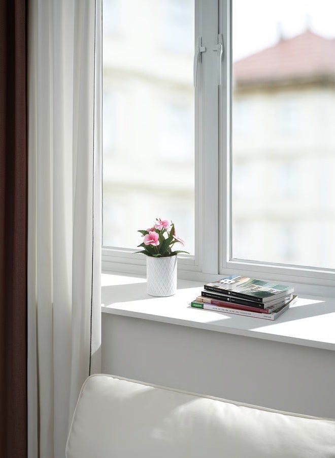 فيجكا نبات صناعي في أصيص داخلي/خارجي/زهري بلسم  الارتفاع 19 سم - Image 4