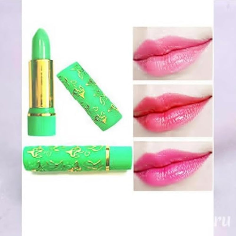 Magic Color Changing Lipstick Long Lasting Waterproof 24 Hours Original for Women, Permanent Color Changing Lipstick Lip Balm - Image 2