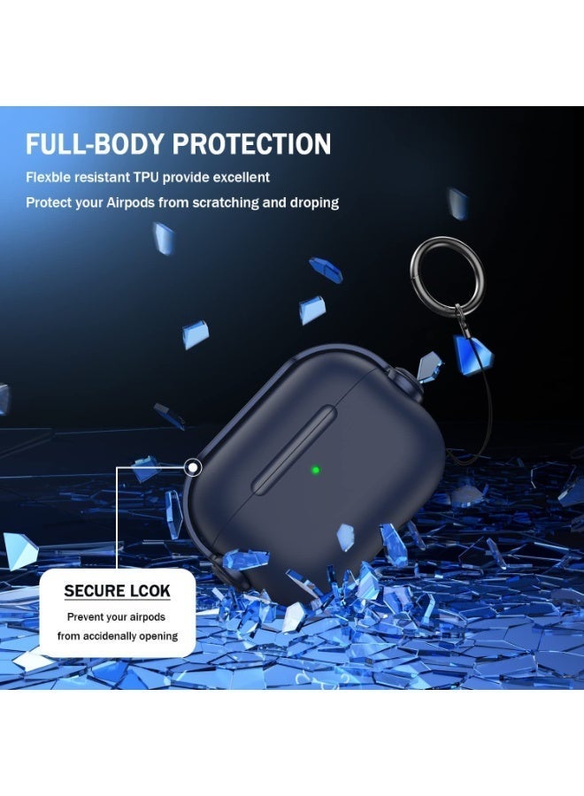 ANYOGRO Compatible with AirPods Pro 3 Case Cover for Women Men, Unique Musician Headset Design, PC Material Protective Case with Cleaner Kit and Keychain for AirPods Pro 3rd Generation 2025 - Image 4