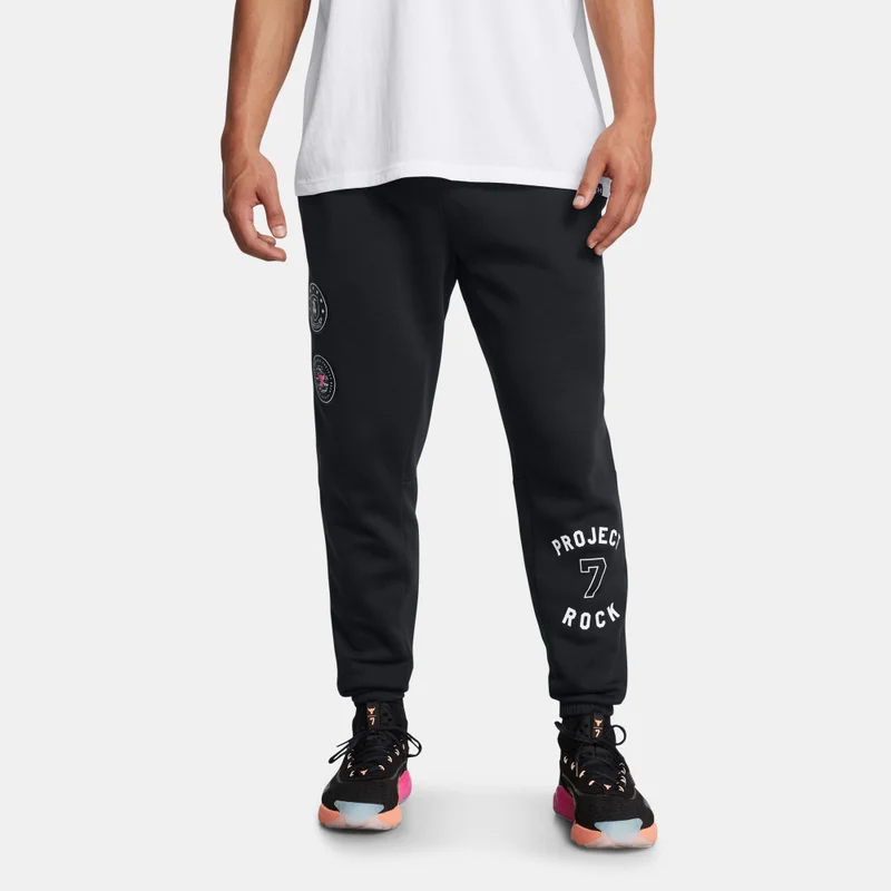 UNDER ARMOUR Men's Project Rock Icon Fleece Training Pants