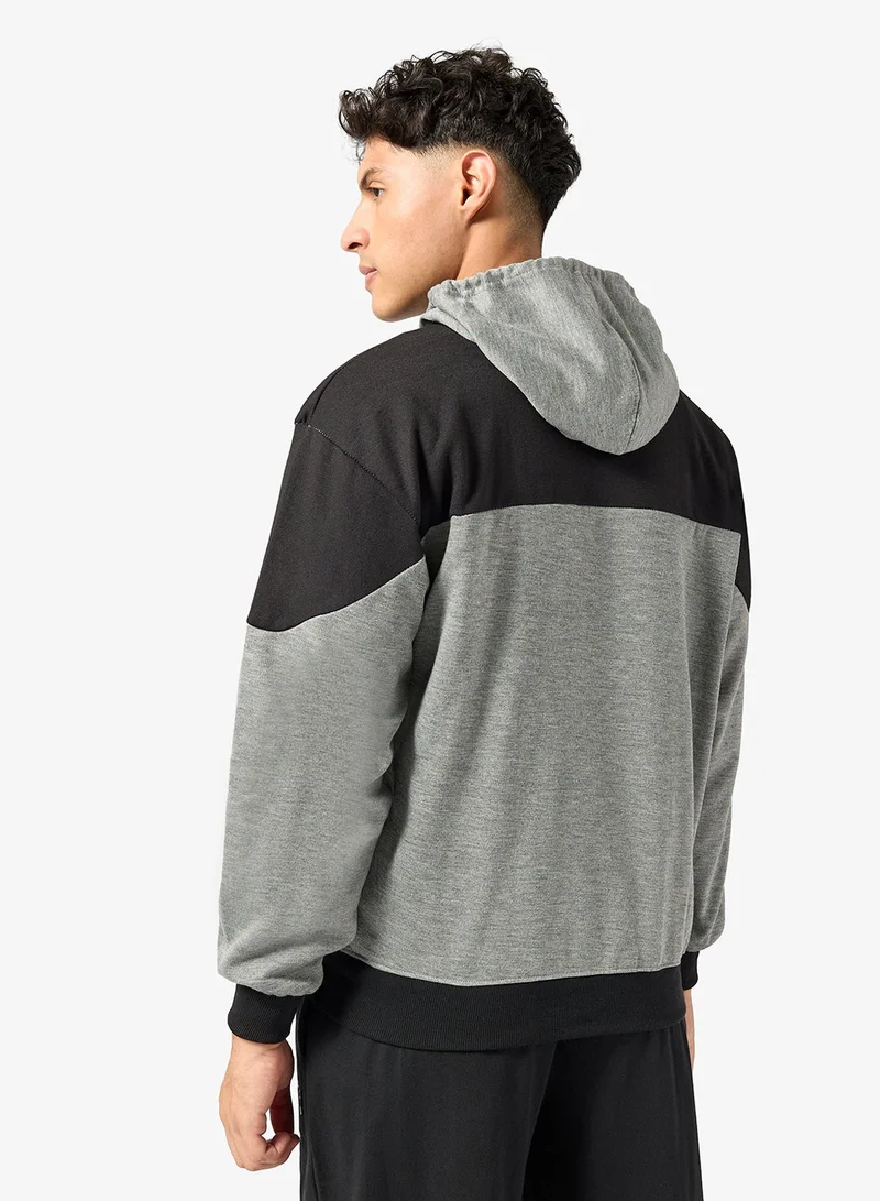 Seventy Five Basics Graphic Print Hoodie