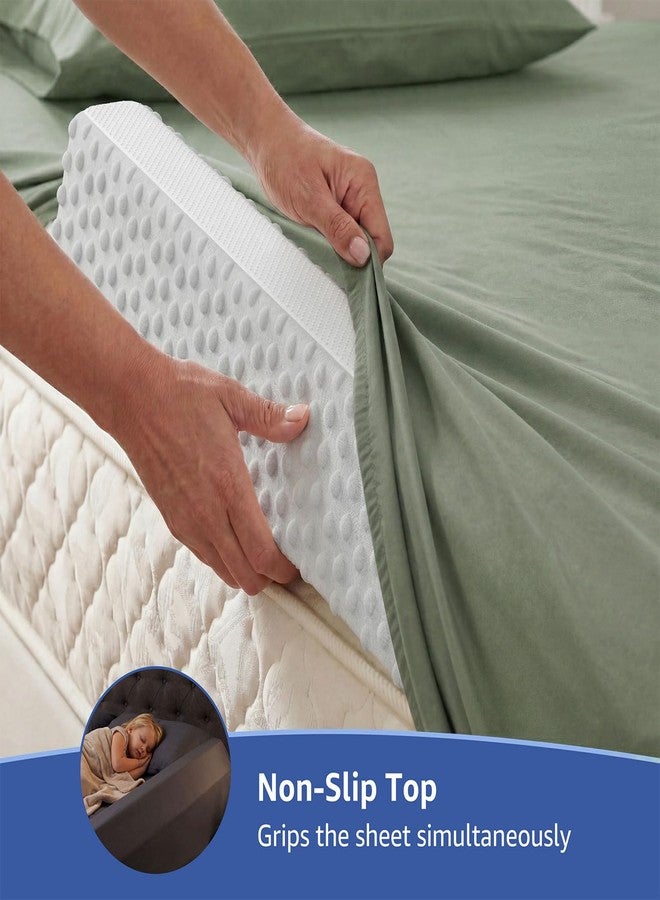 YENING Bed Bumpers for Toddlers with Strap Under Sheet Anti-Slip Foam Bed Bumper for Twin Full Queen King Kids Bed - Image 4