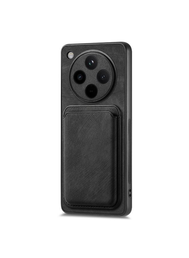 اس-توب جراب هاتف مغناطيسي مع حقيبة بطاقات جلدية كلاسيكية لهاتف OPPO Find X8 Pro - Image 2