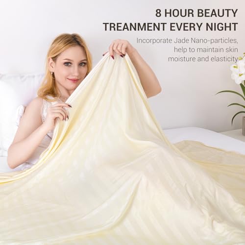 Elegear Revolutionary Cooling Throw Blanket, Absorbs Heat to Keep Body Cool for Night Sweats, Double Sided Arc-Chill3.0 Cooling Fiber Q-Max>0.5, Lightweight Summer Cold Blankets for Sleeping 51“ x 67” - Image 5